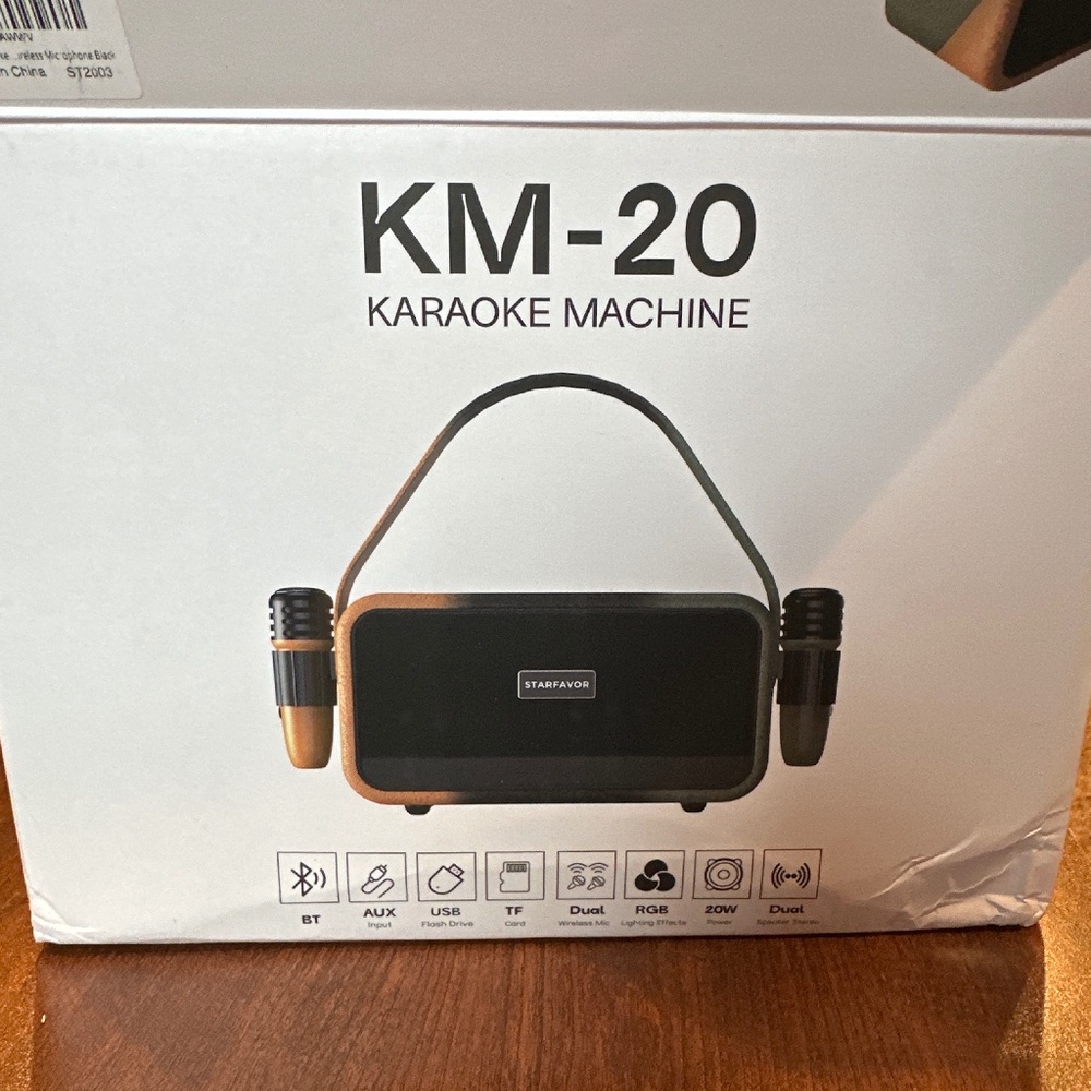 Brand new karaoke machine